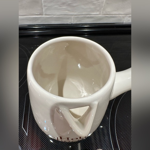 French Cafe Hot Chocolate Pitcher, Mixer, and 4 matching cups - Picture 6 of 6